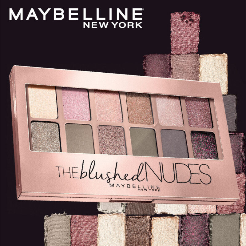 Maybelline New York The Blushed Nudes Eye Shadow Palette - Image 3