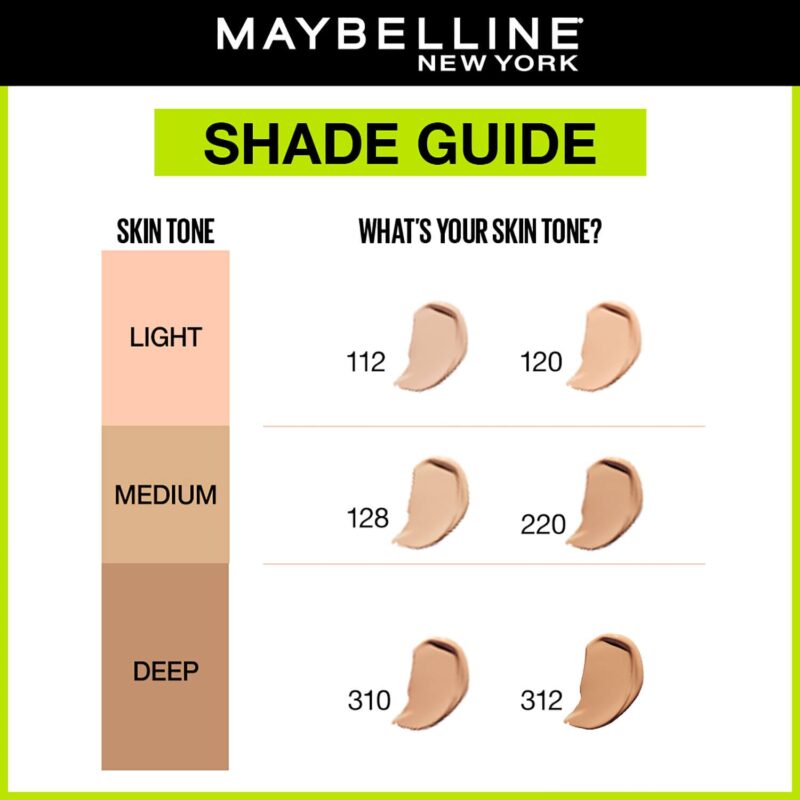 Maybelline New York Super Stay Full Coverage Active Wear Liquid Foundation 310, Sun Beige | Matte Finish with 30 HR Wear; Transfer Proof, 30 ml - Image 7