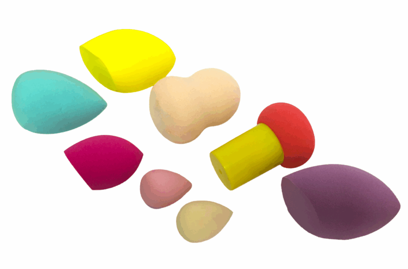 Sedell Paris Multicolor Sponge  with Transparents Bottle  (Pack of 8) - Image 2