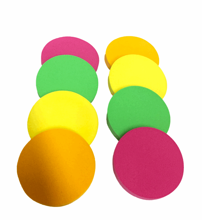 Sedell Paris All Shapes Sponge With Transparents Bottle (Pack of 18) - Image 2