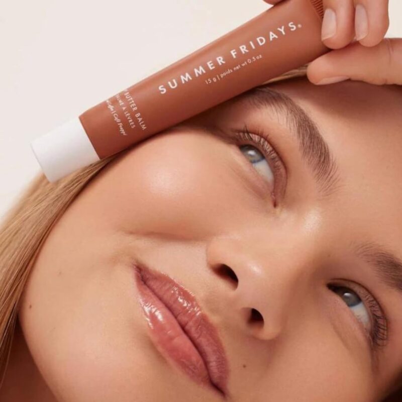 Summer Fridays Tinted Lip Butter Balm - Conditioning Vegan Lip Balm for Instant Moisture, Shine & Hydration - Sheer-Tinted, Soothing Skincare - Iced Coffee (.5 Oz) - Image 4