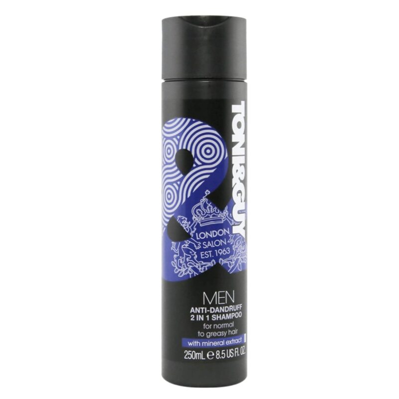 Toni&Guy Men Anti-Dandruff 2-in-1 Shampoo - 250mL