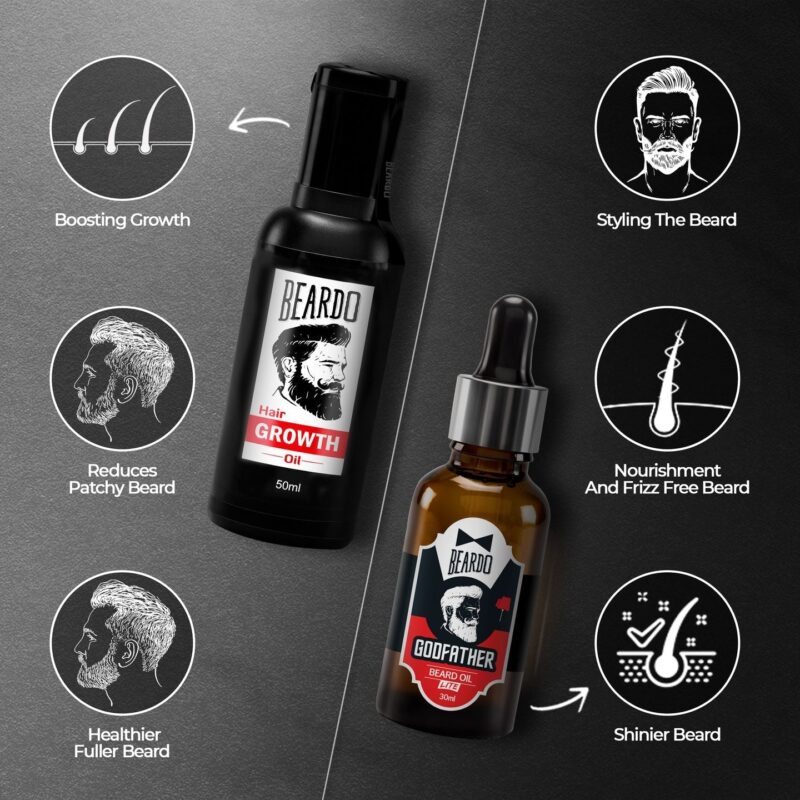 Beardo Beard & Hair Growth Oil - 50ml - Image 3