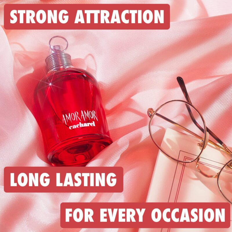 Amor Amor by Cacharel Eau De Toilette Spray for Women-100ML - Image 3