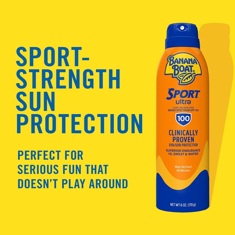 Banana Boat Sport Ultra Sunscreen Spray  Spf 100 - 170gm - Image 2