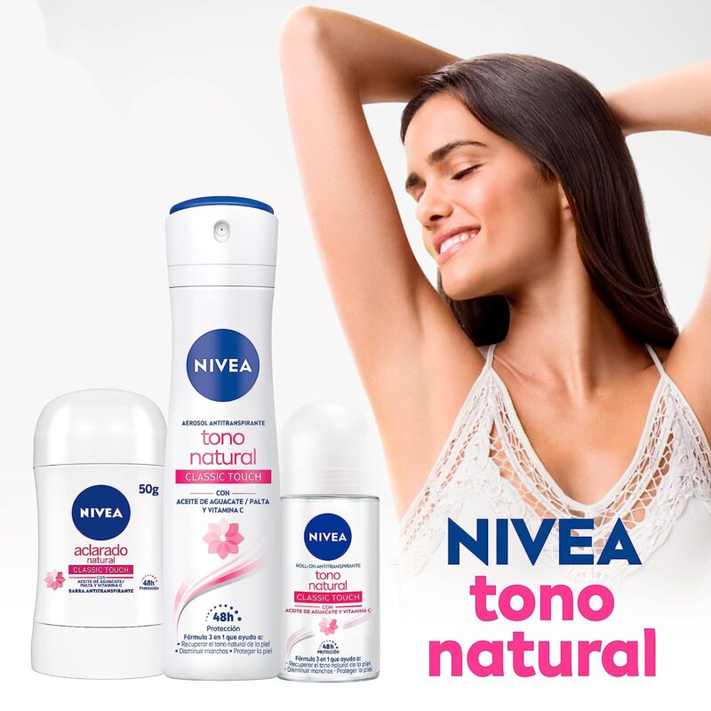 Nivea Extra Whitening Pore Minimizer Antiperspirant Deodorant Roll-On 50Ml - Image 4