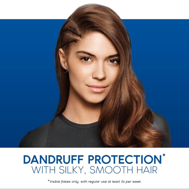 Head & Shoulders Smooth and Silky Anti Dandruff Shampoo - 650ml - Image 3