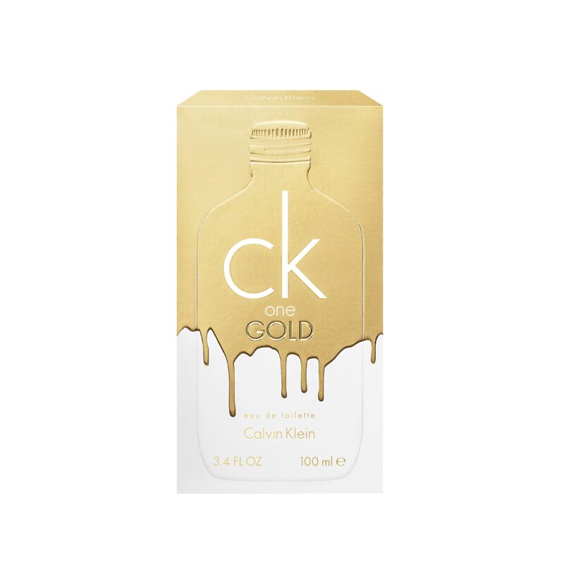 Calvin Klein CK ONE GOLD Unisex Eau de Toilette, 100 ml (W) - Image 3