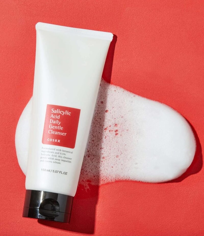 COSRX Salicylic Acid Exfoliating Cleanser 150ml | Gentle Exfoliating Face Wash for Acne-Prone Skin | Removes Dirt & Oil | Korean Skincare, Helps Clear Pores & Smooth Skin Texture - Image 2
