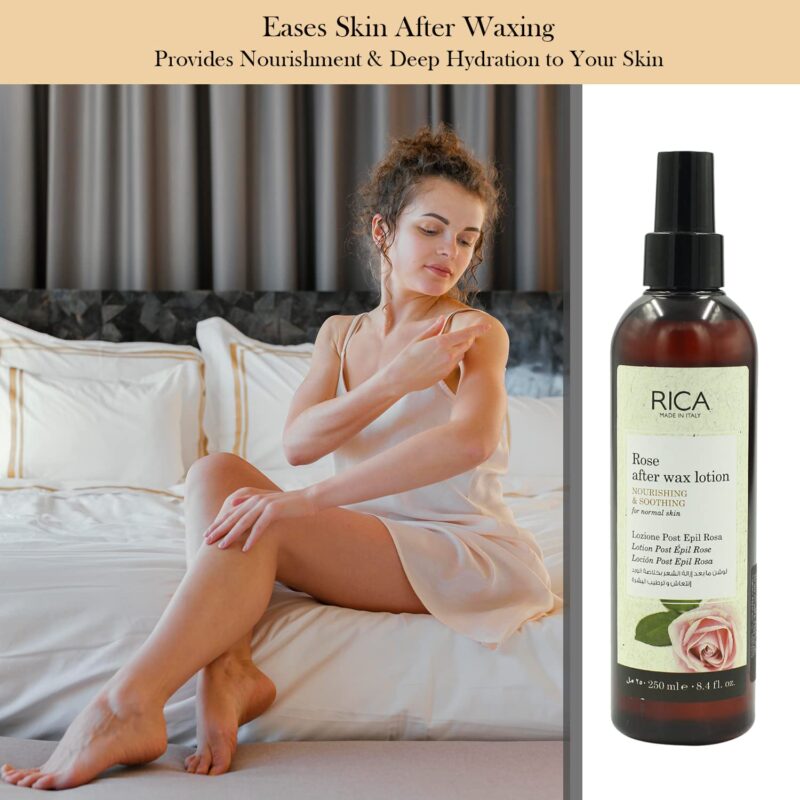 Rica Rose After Wax Lotion - 250ml - Image 4