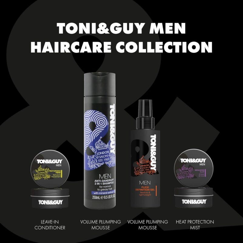 Toni&Guy Men Anti-Dandruff 2-in-1 Shampoo - 250mL - Image 5