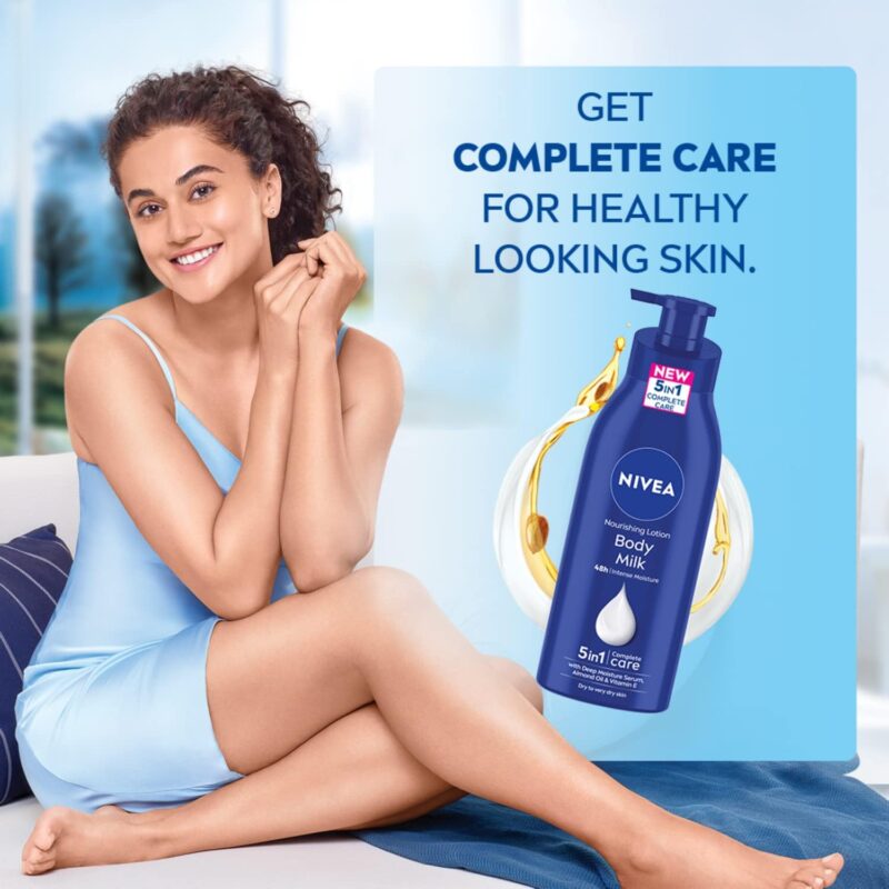 Nivea Body Lotion For Very Dry Skin, Nourishing Body Milk - 400ML - Image 2