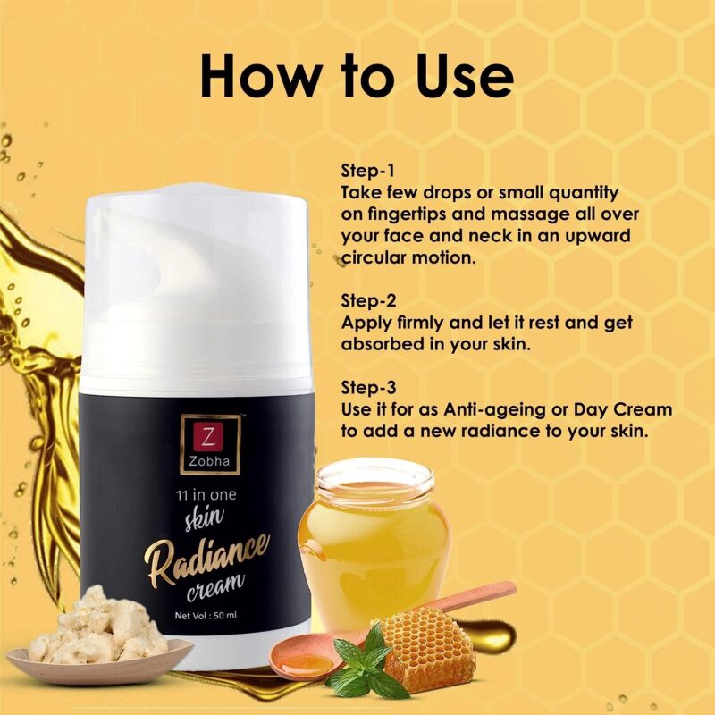 Zobha 11 in One Skin Radiance Cream 50ml - Image 5