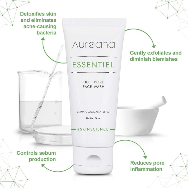 Aureana Essentiel Deep Pore Face Wash 50ml - Image 2
