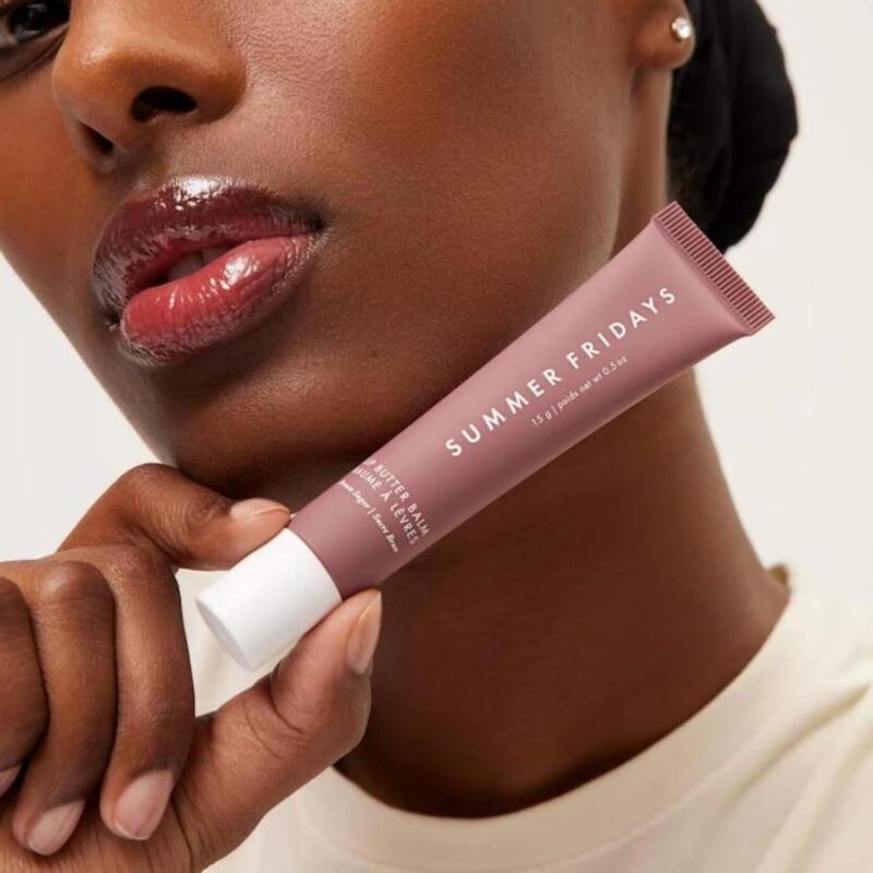Summer Fridays Lip Butter Balm - Conditioning Lip Mask and Lip Balm for Instant Moisture, Shine and Hydration - Sheer-Tinted, Soothing Lip Care - Brown Sugar (.5 Oz) - Image 3