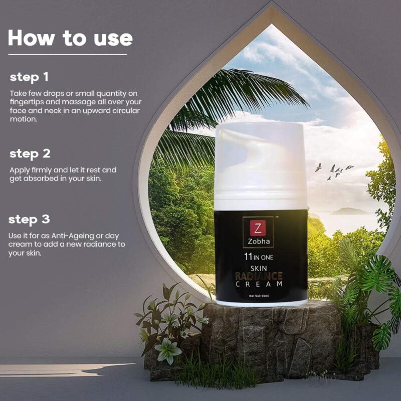 Zobha 11 in One Skin Radiance Cream 50ml - Image 6