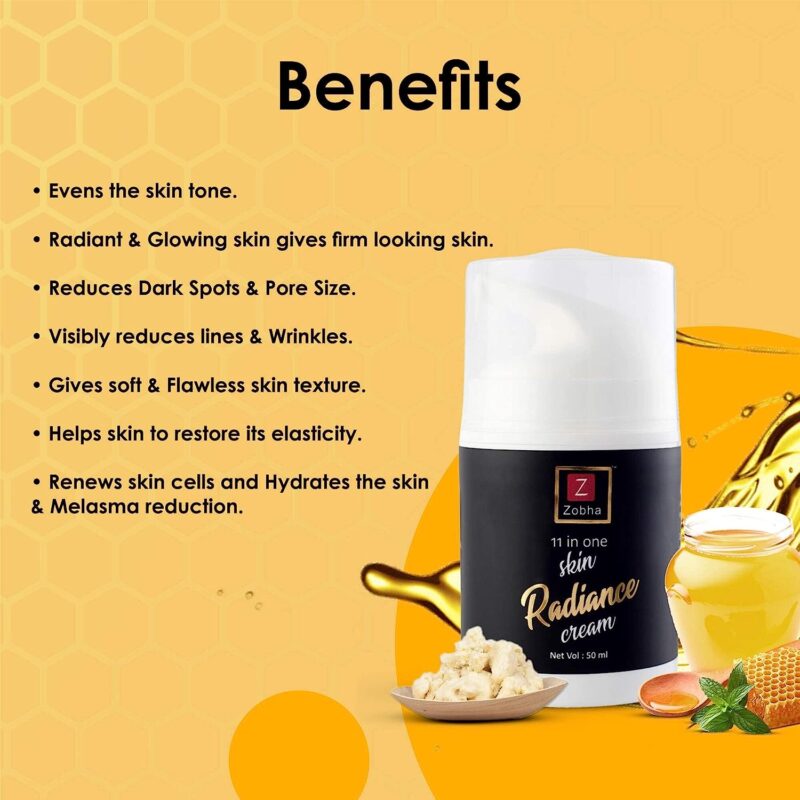 Zobha 11 in One Skin Radiance Cream 50ml - Image 4