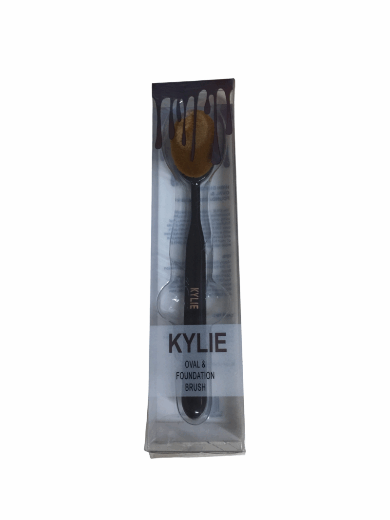 Mapperz Make Up Foundation Powder Concealer Oval Blending Blush Brush (pack of 1) - Image 2