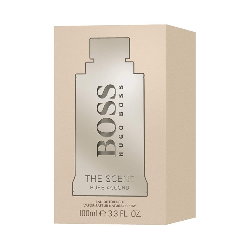 Boss The Scent Pure Accord by Hugo Boss Eau De Toilette Spray for Men-100ml - Image 3