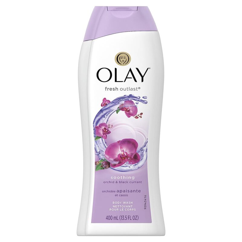 Olay Fresh Outlast Soothing Orchid & Black Currant Body Wash - 650ML