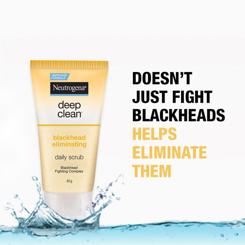 Neutrogena Deep Clean Blackhead Eliminiting Scrub-40g - Image 2