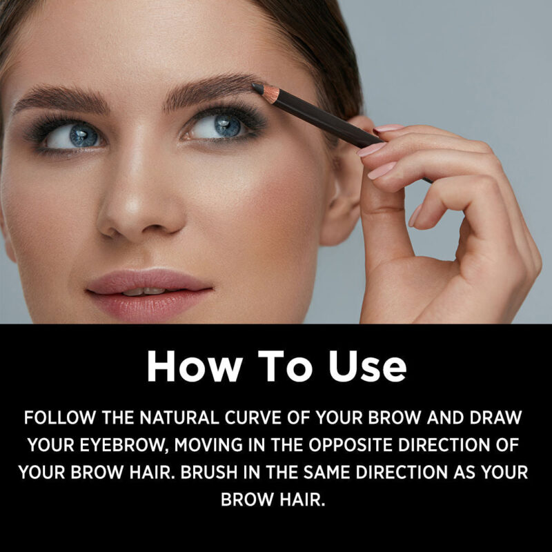 Colorbar Stunning Brow Pencil - Chestnut 001 - 1.08g - Image 3