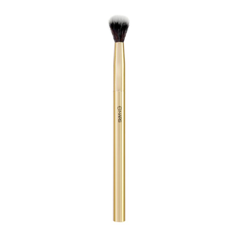 MARS Artist's Arsenal Professional Big Blending Eyeshadow make up Brush | Feather Soft Touch | Precise Synthetic Bristle | Perfect for Eyeshadow | Luxe Packaging Makeup Brush (Golden)