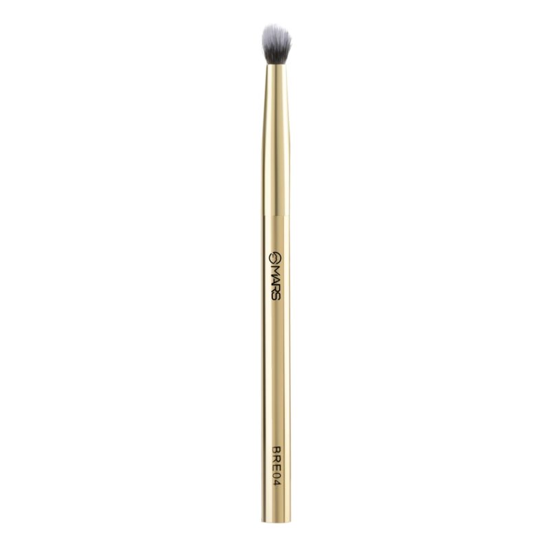 MARS Artist's Arsenal Professional Eyeshadow Smudging Pencil Brush | Precise Synthetic Bristles | Feather Soft Touch | Luxe Packaging Makeup Brush (Golden)