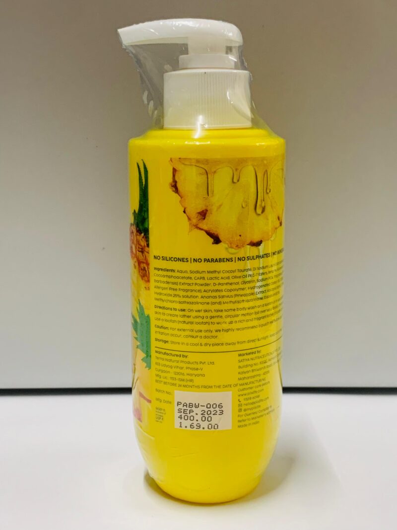 PLIX Pineapple Body Wash 236ml - Image 3