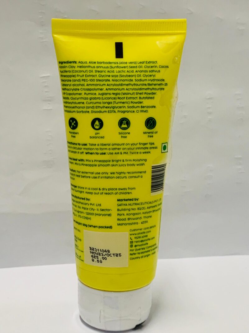 PlixPineapple Soft & Smooth Juicy Scrub - Image 2