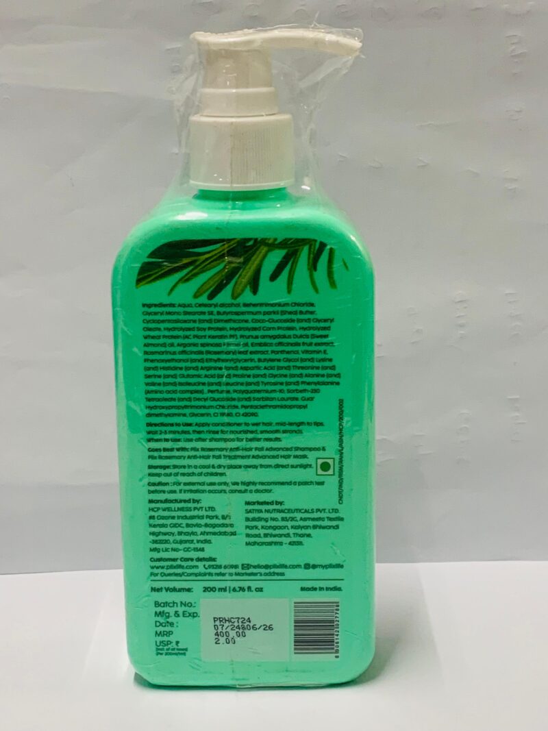 Plix Rosemary Anti Hairfall Conditioner 200ml - Image 2
