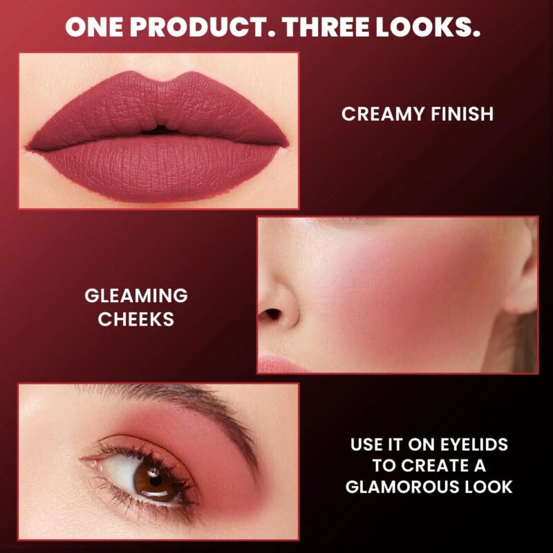 Jaquline USA Pout Perfect Lip Souffle Dreamy Tiramisu 06 - Image 3