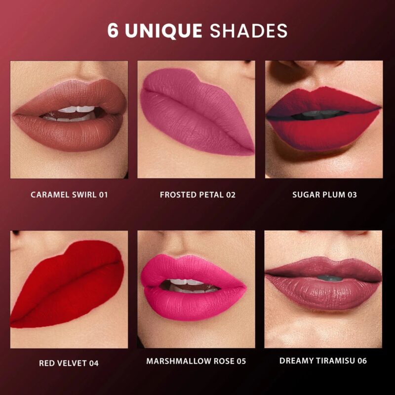 Jaquline USA Pout Perfect Lip Souffle Dreamy Tiramisu 06 - Image 7