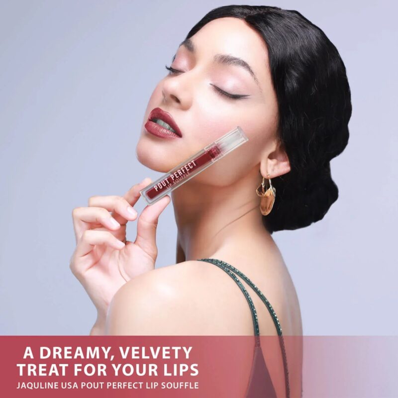 Jaquline USA Pout Perfect Lip Souffle Dreamy Tiramisu 06 - Image 5