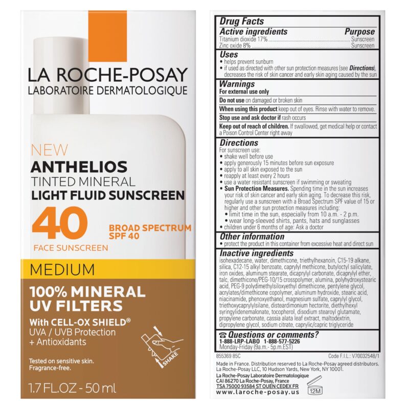 La Roche-Posay Anthelios UVmune 400 Tinted Fluid SPF50+ 50ml - Image 4