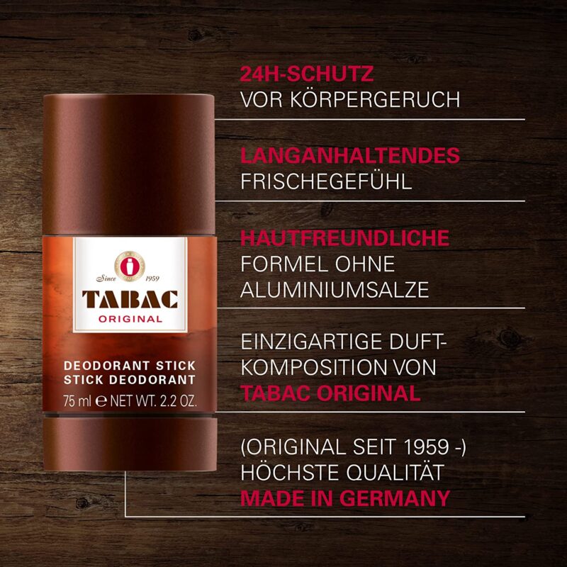 TABAC Original Deodorant Stick For Men - 75ML - Image 2