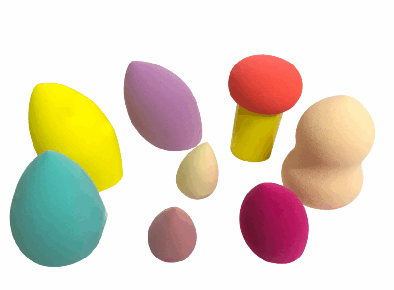 Sedell Paris Multicolor Sponge  with Transparents Bottle  (Pack of 8) - Image 6