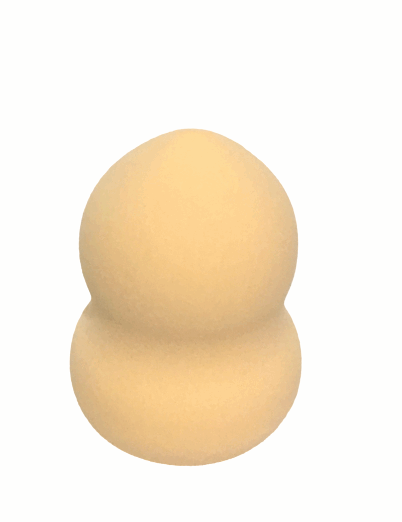 Sedell Paris Notch Pear Shape Make up Sponge 1 Piece