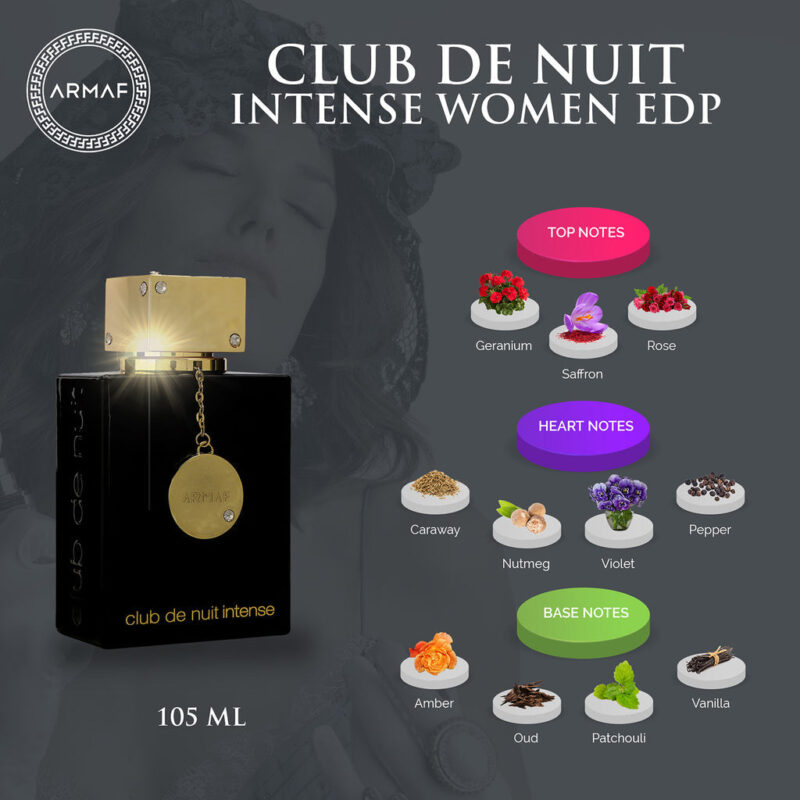 Armaf Club De Nuit Intense Eau De Parfum For Women - 105ML - Image 4
