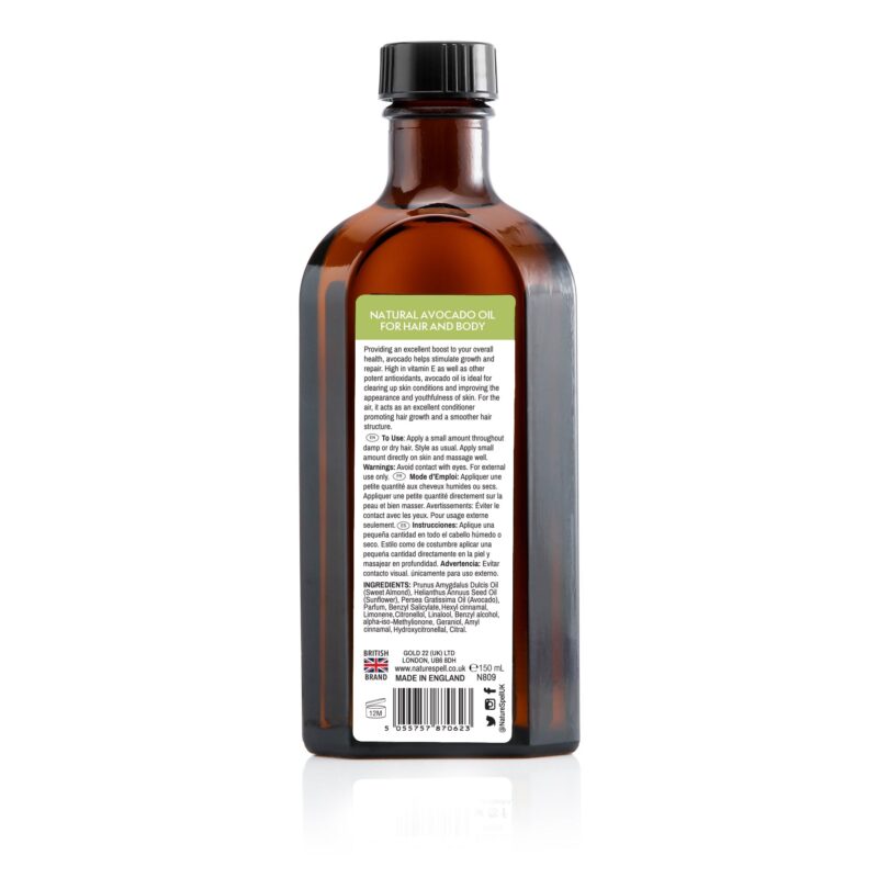 NATURE SPELL - NATURAL OIL AVOCADO 150ML - Image 2