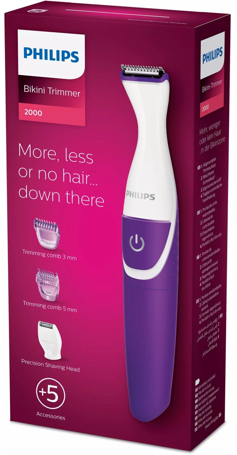 Philips Bikini trimmer 2000 (Essential Series Model BRT383/15) - Image 3