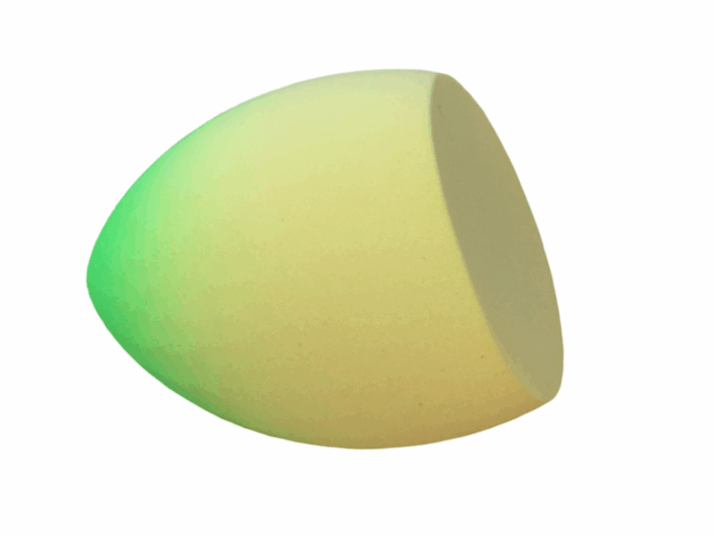 MEGAGA USA Mango Shape Sponge 1 piece - Image 3