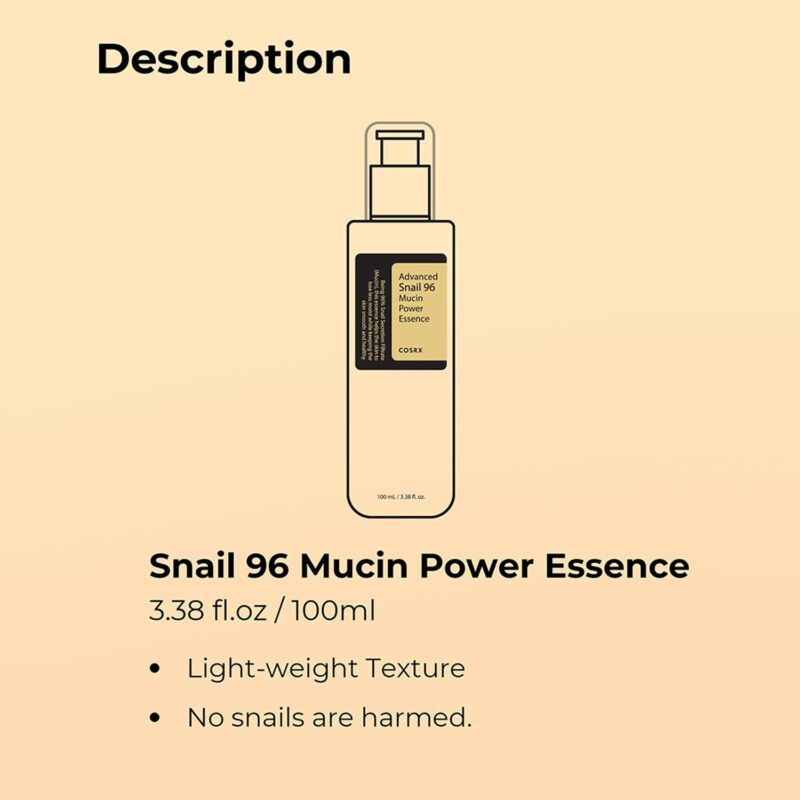 COSRX Advanced Snail 96 Mucin Power Essence 100ml - Image 7