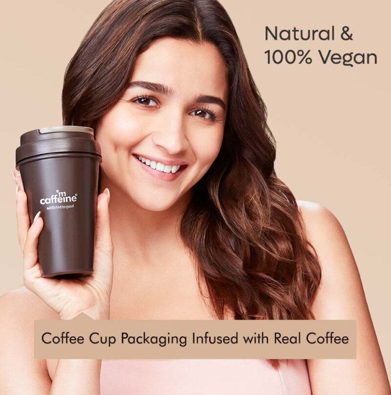 M Caffeine Espresso Coffee Body Wash + Scrub with Natural AHA - 300ml - Image 3