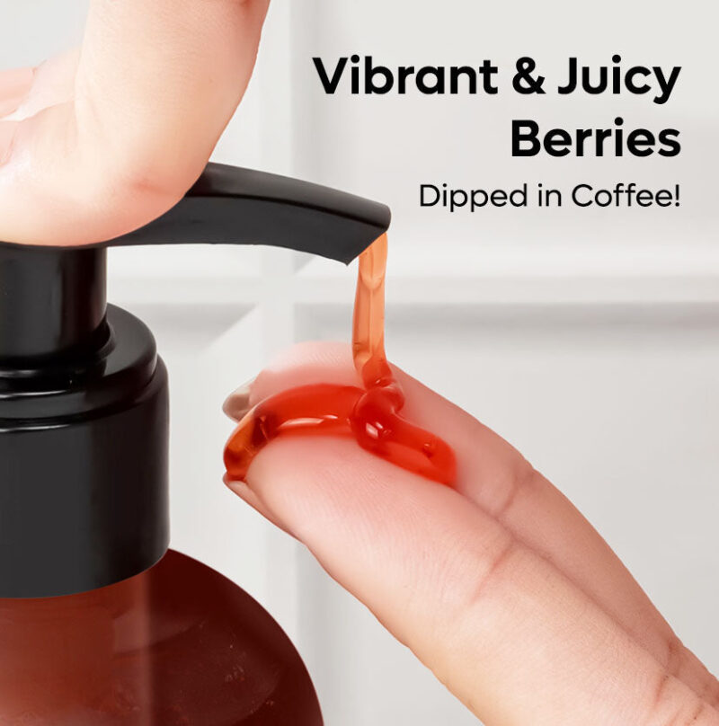M Caffeine Coffee & Vitamin C Berries Body Wash - 200ml - Image 3