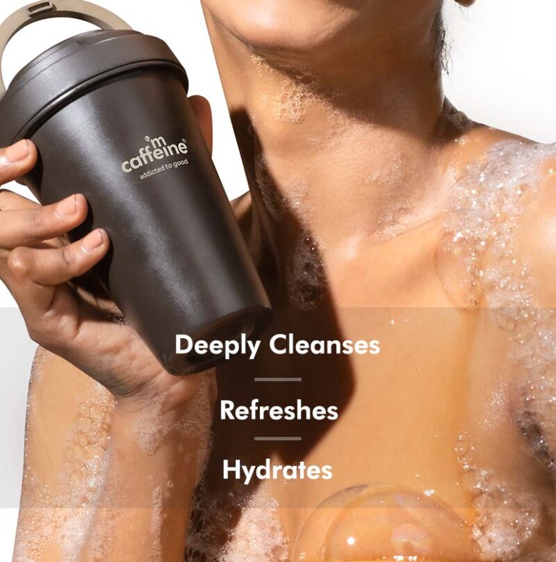 M Caffeine Coffee Body Wash with Vitamin E - 300ml - Image 4