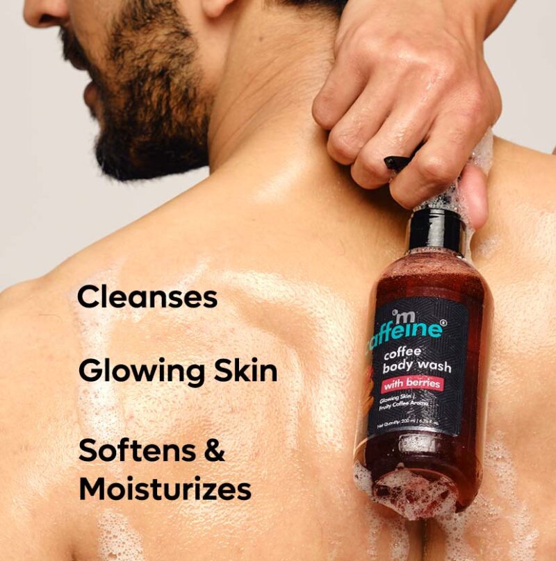 M Caffeine Coffee & Vitamin C Berries Body Wash - 200ml - Image 5