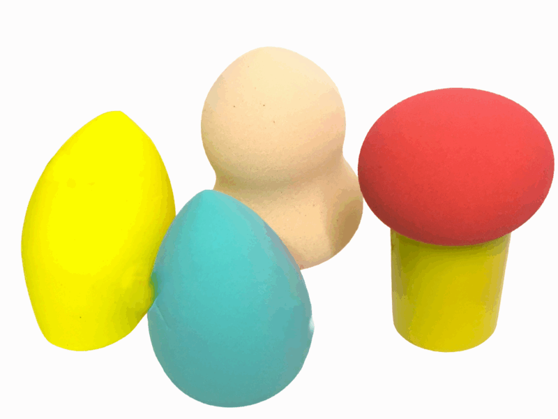 Sedell Paris Multicolor Sponge  with Transparents Bottle  (Pack of 8) - Image 9
