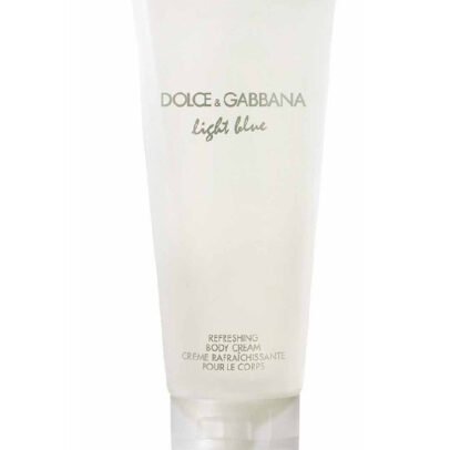 Dolice And Gabbana Light Blue Refreshing Body Cream CrÃ£Ë†Me Rafraichissante Pour Le Corps -100 Ml