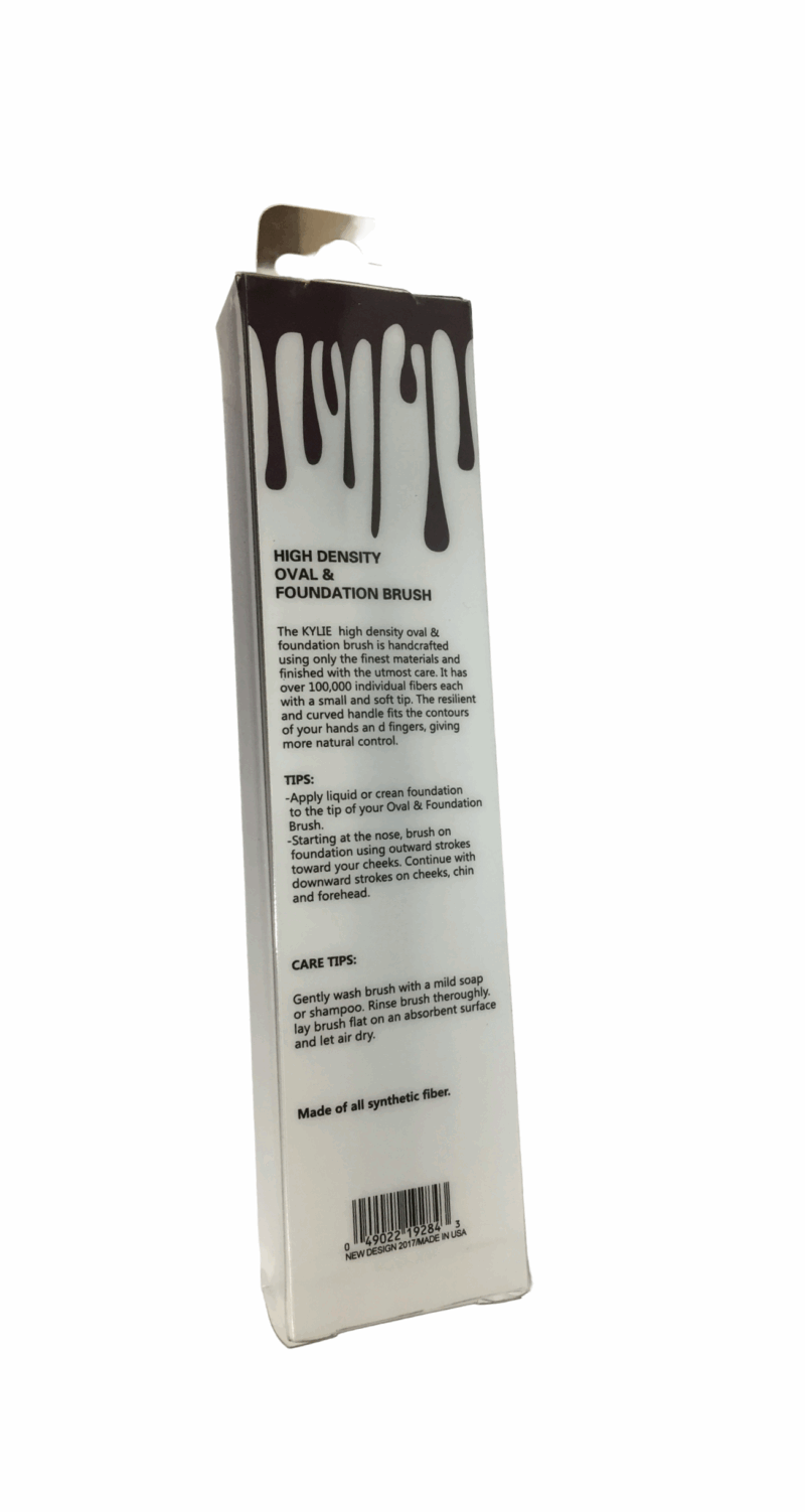 Mapperz Make Up Foundation Powder Concealer Oval Blending Blush Brush (pack of 1) - Image 4